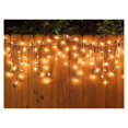 thumbnail image 1 of Luces decorativas en forma de cascada, 200 LED, 5 m, amarillas, CD1024-2, 1 of 1