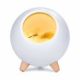 thumbnail image 1 of Cat House Atmosphere Light, USB Charging LED Small Night Light-Nightstand Light, 5 by 5 by 5.6 Inches (White), 1 of 8