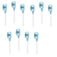 thumbnail image 3 of 10PCS Suitable for Electric Toothbrush Head LFTB01-P Soft Bristle Cushioning Cleaning Brush Head-Gr, 3 of 5