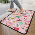 thumbnail image 4 of Holiday Season Doormat 17x30 Inch, Merry Christmas Welcome Mat - Non-Slip Rubber Backing for Front Door, Washable Entryway Rug for Porch, 4 of 7