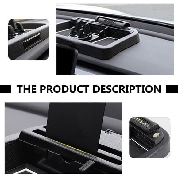 TABLETREANDS Caja Organizador Para Tablero De Material ABS Ecológico Color Negro