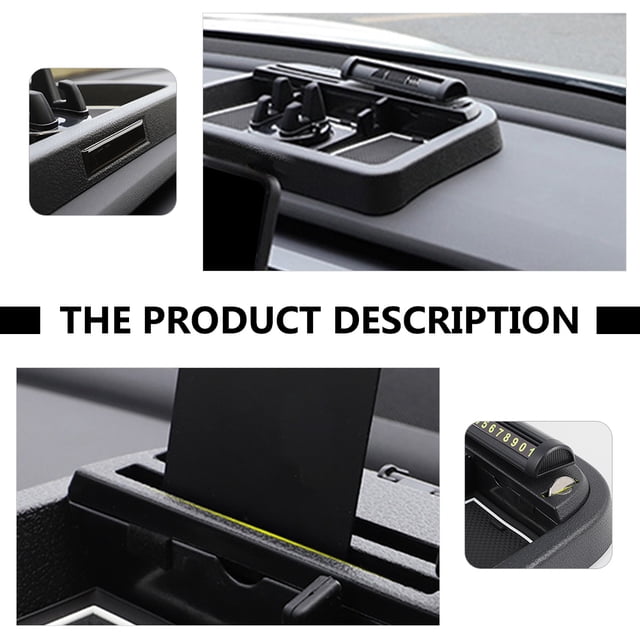 TABLETREANDS Caja Organizador Para Tablero De Material ABS Ecológico Color Negro