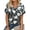Lily-Floral, variant on Fantaslook V Neck T Shirts for Women Floral Summer Tops Short Sleeve Shirts Casual Tunic Tops