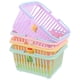 thumbnail image 2 of Cesta de plástico compacta de 4 piezas Cestas de ducha portátiles de ducha portátiles Caneta de almacenamiento de ropa múltiple con mango, 2 of 8