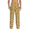 thumbnail image 6 of Cauagu Sunflower Mens Pajama Pants Sleep & Lounge Pants,PJ Bottoms with Pockets-Large, 6 of 7