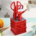 thumbnail image 1 of Suncoda Red Kitchen Gadget Coordinates, Red Festive Celebrate Kitchen Gadget Set Five-Piece Festive Holiday Gift Set, 1 of 9