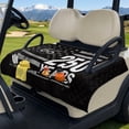 thumbnail image 3 of Pzuqiu Quilted 2-Person Golf Cart Seat Cover - Non Slip Protector With 4 Pockets - Universal Fit For EZGO Yamaha Club Car, 3 of 9