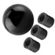thumbnail image 1 of Kit De Actualización De Perilla De Cambio De Marchas De Metal Con Forma De Bola Redonda Universal Con Adaptadores Adecuados Para La Mayoría De Los Vehículos, 1 of 7