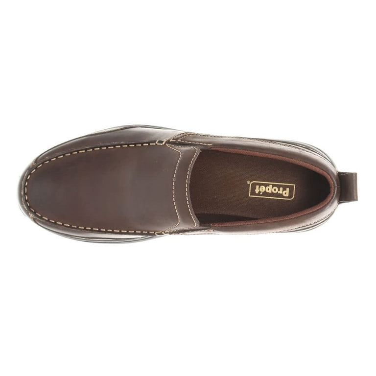 Propét Preston Leather Loafer Boat Shoe Comfort Orthopedic Casual Slip On Men 13 Preston Men main image 4