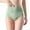 Green, variant on ZJXFGS Clearance High Waisted Underwear For Women 100% Cotton Underwear Women Women's Yoga Thin Underwear Tummy Control Underwear Beige L