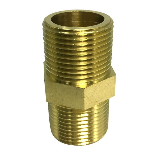 Acoplador de Montaje de Tubería de Latón, Conector Adaptador Rosca de 35 , Puerto Completo 50mm