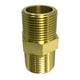 thumbnail image 1 of Acoplador de Montaje de Tubería de Latón, Conector Adaptador Rosca de 35 , Puerto Completo 50mm, 1 of 9