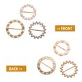 thumbnail image 4 of MasteelfCA 3pcs Scarf Buckle Rhinestone Scarf Clip Delicate Scarf Fastener Waist Buckle, 4 of 7