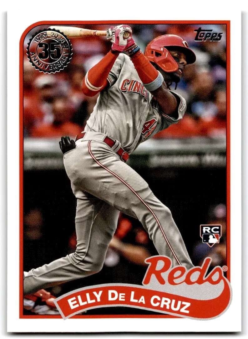 MLB 2024 Topps Heritage Elly De La Cruz #473 (Rookie) - Walmart.com