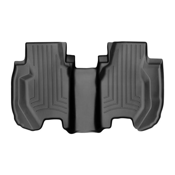 WeatherTech Custom Fit FloorLiners compatible with 2015-2020 Honda Fit - 2nd Row, Black