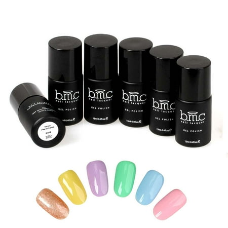 BMC Creamy Soft Colored Nail Lacquer Gel Polishes - A Moment In Time Collection