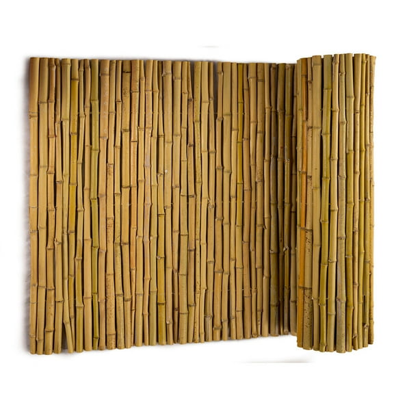Bamboogro Bamboo Cane Fence Garden Decoration - Sturdy - 3ft x 8ft