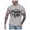 Light Gray Christian T Shirt, variant on Jesus Shirts for Men Christian Religious Praise T Shirts Short Sleeve Graphic Tees White XXL