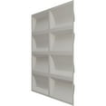 thumbnail image 4 of 19 5/8"W x 19 5/8"H Robin EnduraWall Decorative 3D Wall Panel, Universal Pearl Metallic Sea Mist (Covers 2.67 Sq. Ft.), 4 of 6