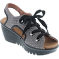 thumbnail image 7 of Bernie Mev Women's Bernie Mev Marcelo Mid Wedge Heel Sandals, 7 of 7