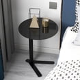 thumbnail image 4 of C Shaped Side Table End Coffee Tables,  Aesthetics Minimalist Accent Tables, Multifunction Round Metal Side Tables for Living Room Bedroom Sofa Balcony Couch  Yard Garden Indoor & Outdoor, 4 of 6
