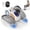 E32Slim White, variant on MERACH Under Desk Elliptical Machine with Adjustable Speed, LED Display, Compact Quiet Trainer for Home Office
