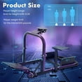 thumbnail image 6 of Marada Racing Simulator Cockpit Stand Stable Adjustable Fit for Logitech G920 G29 G27 T248PS T248, 6 of 9