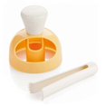 thumbnail image 1 of Donut Mold Plastic Reusable Practical DIY Donut Maker Donut Baking Mold for Kitchens Restaurants, 1 of 5