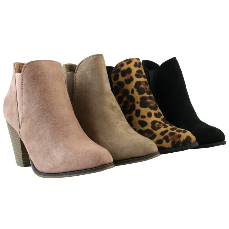 Walmart leopard boots 2025