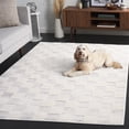 thumbnail image 3 of Safavieh Elmhurst Katherina Checkered Area Rug, Ivory/Gray, 5'3" x 7'6", 3 of 11