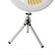 thumbnail image 3 of Portable Camping Fan with LED Lantern 1200mAh USB Rechargeable with Tripod and Strap for Outdoor Car Office, 3 of 4