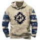 thumbnail image 3 of Sudadera con capucha con estampado gráfico vintage para hombre, jersey con estampado tradicional indio, sudaderas con capucha informales de gran tamaño, ropa para hombre, ropa unisex, 3 of 5