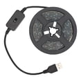 thumbnail image 2 of White LED Strip Light USB5V Self Adhesive Drip Glue Waterproof Flexible 2835LED Tape Lights with Sensor for Cabinet 6.6ft, 2 of 5