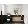 thumbnail image 5 of Peel and Stick Wallpaper, 17.7in x 32.8ft, White Plaid and Black Line, 5 of 10