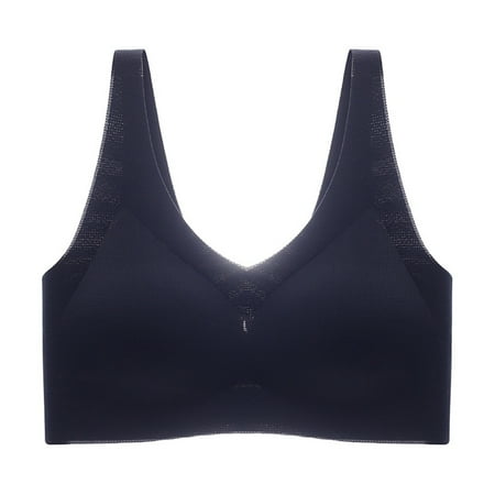 

Women s Back Beauty Sports Thin Chest Show Small Traceless Ultra Thin Wireless Bra