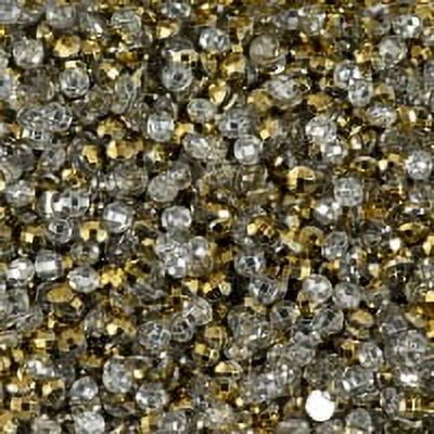 Diamond Dotz 2.8MM 12G Cylinder Classic Gold Metallic AB - Freestyle Diamond Painting Beads, Diamond Art Beads, Replacement Drills, Loose Gems for DIY Crafts and Art Projects