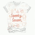 thumbnail image 4 of Godom Halloween Shirts for Women Cute Ghost Graphic T Shirt Halloween Short Sleeve Tee Tops, 4 of 4