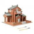 thumbnail image 3 of Milaget DIY Building Model Wood House Kits Unique House Building Kits for Family Toy, 3 of 9