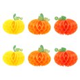 thumbnail image 4 of bolas de papel de panal para Halloween con forma de calabaza (3 colores), 4 of 7