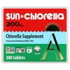 Chlorella Supplement, 200 mg, 300 Tablets, Sun Chlorella