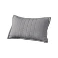 thumbnail image 3 of Yarn Brushed Quilted Quilted Pillowcase 48x74cm Pillow Core Protective Cover Is Non-slip Machine Washable Dirt-proof And Soft And, Dark gray, 3 of 7