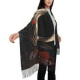 thumbnail image 4 of Xecao Vintage Butterfly Flower Skull Pattern Womens Winter Scarf Fall Scarf Oversized Large Scarf for Women Warm Shawl Wrap, 4 of 8