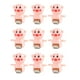 thumbnail image 1 of Tobogán Escaleras Juguete Repuesto Animales Modelo Reemplazo Pistas Eléctricas Piezas de Juego 9 piezas de cerdo, 1 of 9