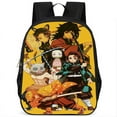 thumbnail image 1 of Demon Slayer Backpack Demon Slayer: Kimetsu no Yaiba Pillar Training Edition Student Backpack Large Capacity College Style Backpack, 1 of 1