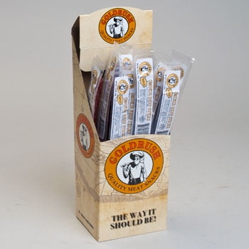 Gold Rush Jerky Mild 1 oz. Wrapped Beef Sticks - 48 Count (5 lbs.)