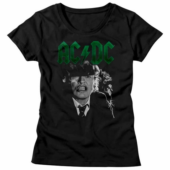 AC/DC Angus Growl Black Junior Women's T-Shirt