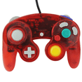 thumbnail image 1 of Mando Genérico Blue Mamba Compatible con Gamecube Cristal Rojo, 1 of 3