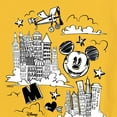 thumbnail image 3 of Disney - Mickey Mouse - Head in the Clouds - Overlooking the City - Youth Short Sleeve Graphic T-Shirt, 3 of 5
