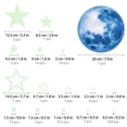 thumbnail image 3 of Adhesivos para techo con estrellas y luna que brillan en la oscuridad, 3 of 7