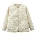 thumbnail image 1 of Chaquetas y abrigos casuales de manga larga sin capucha para mujer Chaquetas y abrigos casuales de manga larga sin capucha para mujer, 1 of 2